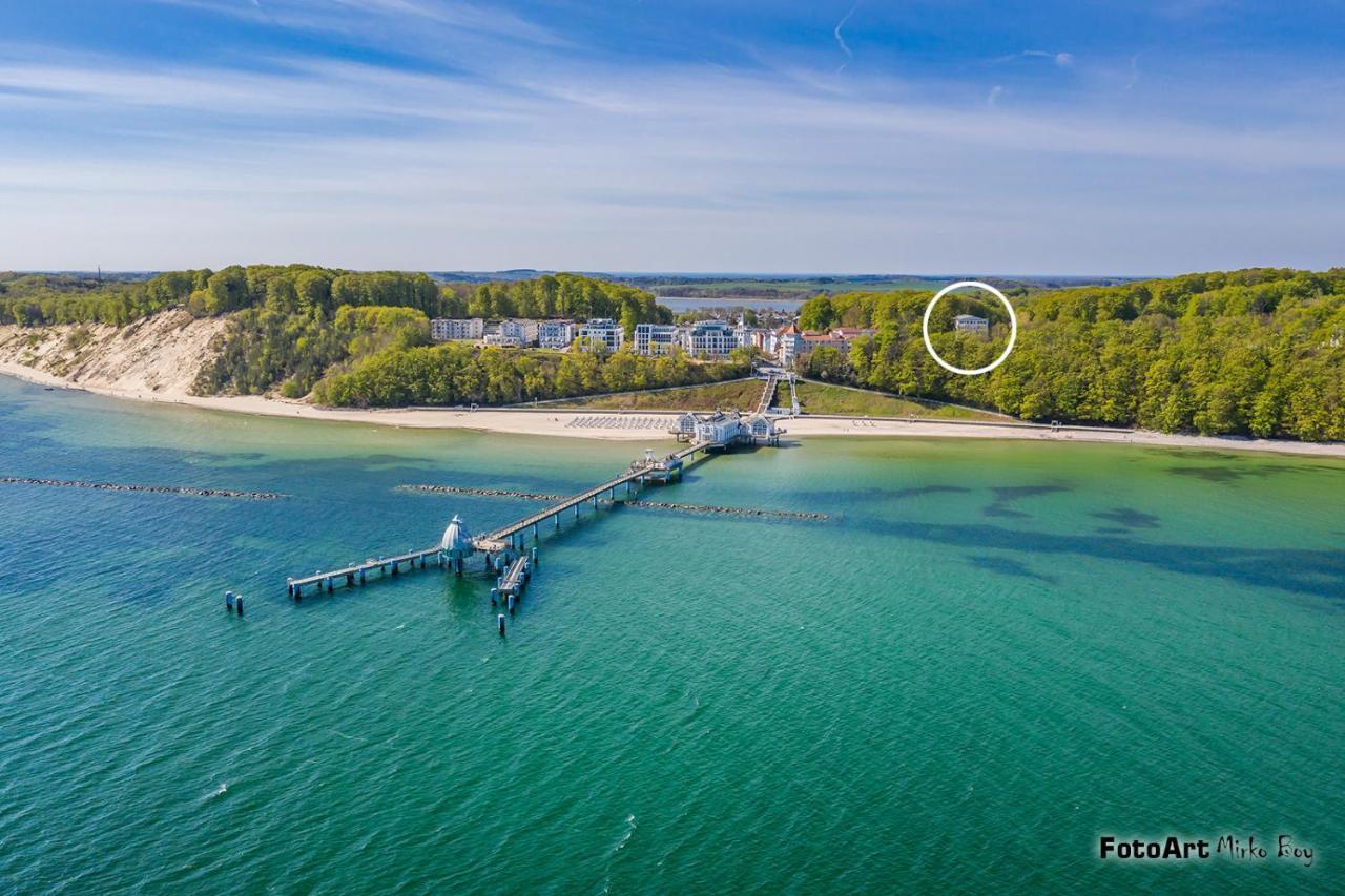 Residenz Seeblick Whg 4, Mit Gartenzugang Sellin  Exterior foto